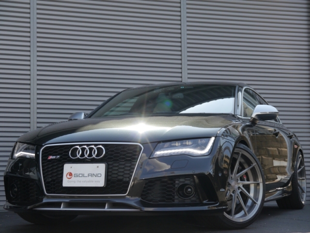 2015年 Audi RS7 ｽﾎﾟｰﾂﾊﾞｯｸ 4.0 4WD 法人1ｵｰﾅｰ ディーラー車 中古車